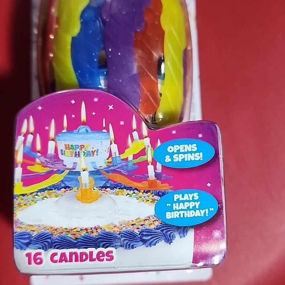 Glitter Happy Birthday Incredible Candle